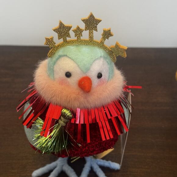 NEW Target Wondershop Featherly Friends Christmas Tinsel Tidings 6 Birds 2 Sizes - Picture 10 of 16